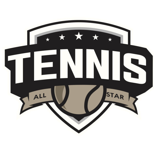 Tennis All star logo 01 Miniaturansicht