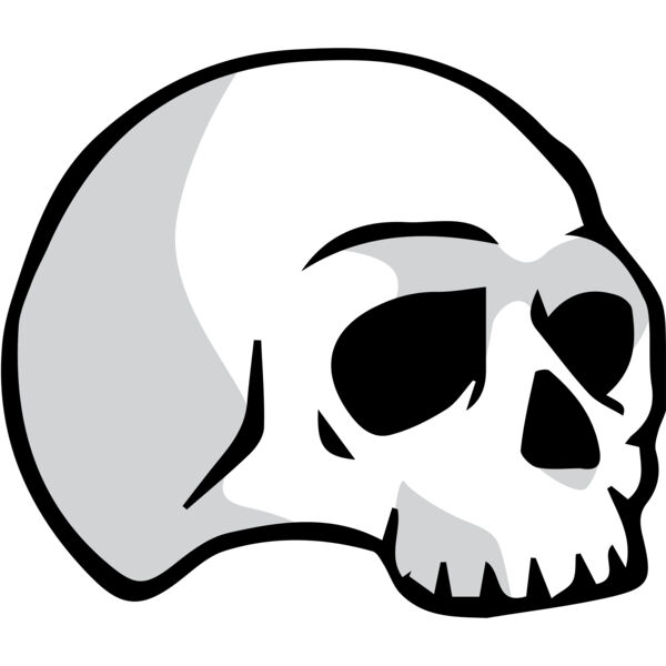 Elements Skull logo template 03 Miniaturansicht