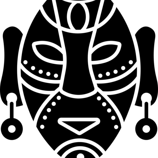 African Tribal Mask Miniaturansicht