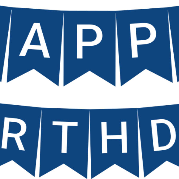 Birthday Flag 4 Miniaturansicht