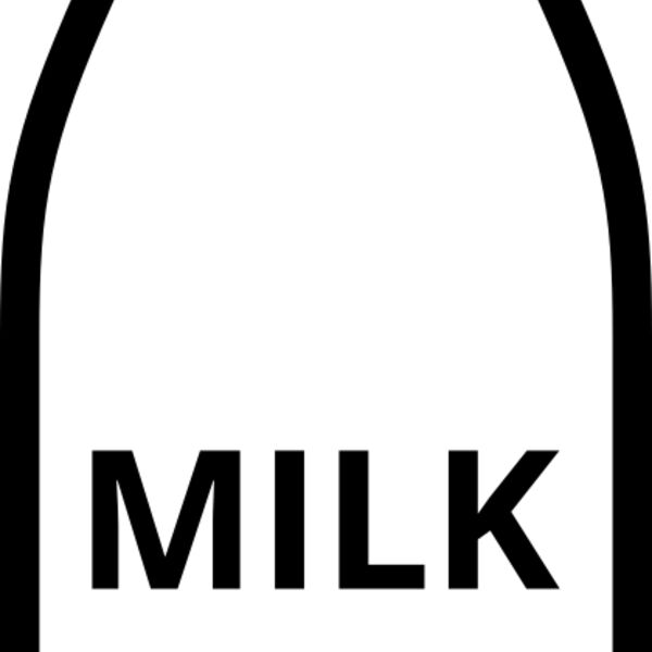 Milk in a bottle Miniaturansicht