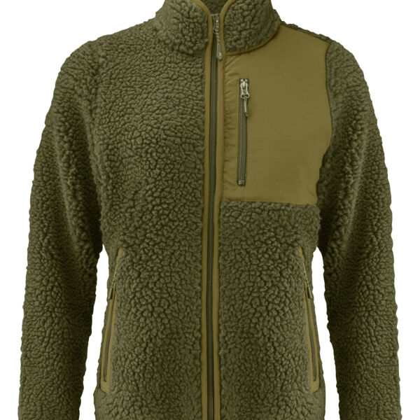 Ladies Kingsley Sherpa Full Zip Fleece Miniaturansicht