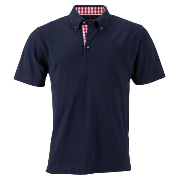 Herren Trachten Piqué Polo  Miniaturansicht