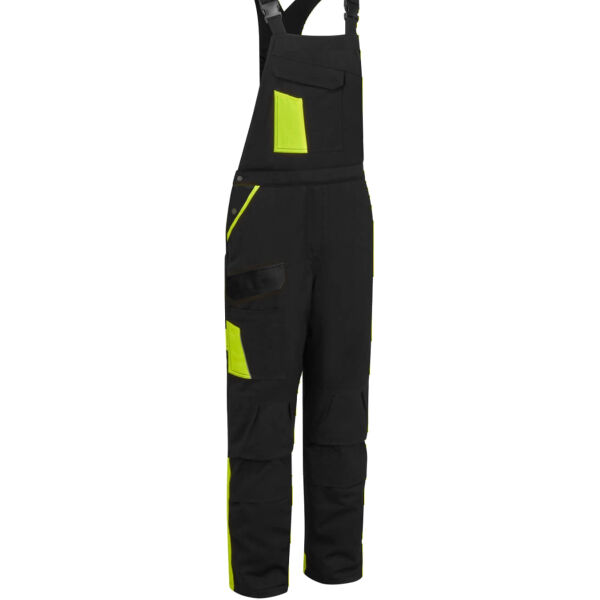 WX1 zweifarbige wattierte Baumwoll - Latzhose Miniaturansicht