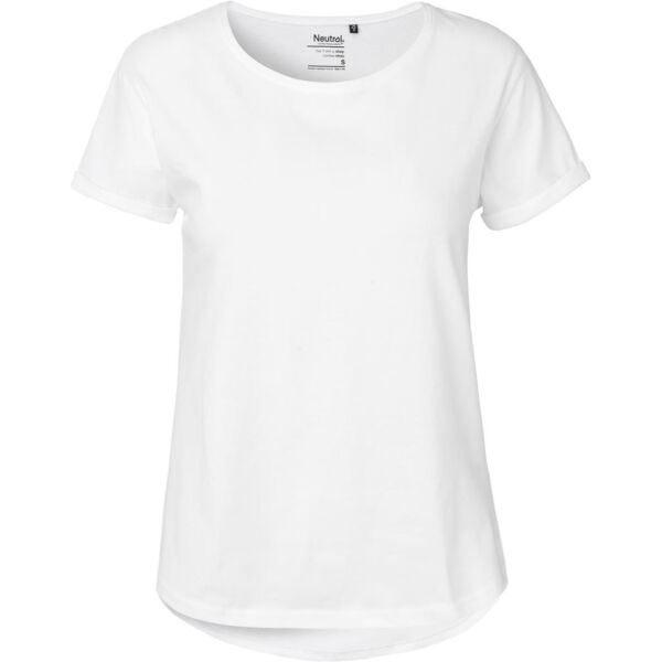 Damen Bio T-Shirt mit Umschlag Miniaturansicht