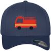 6 Panel Flexfit Wooly Combed Kappe Miniaturansicht